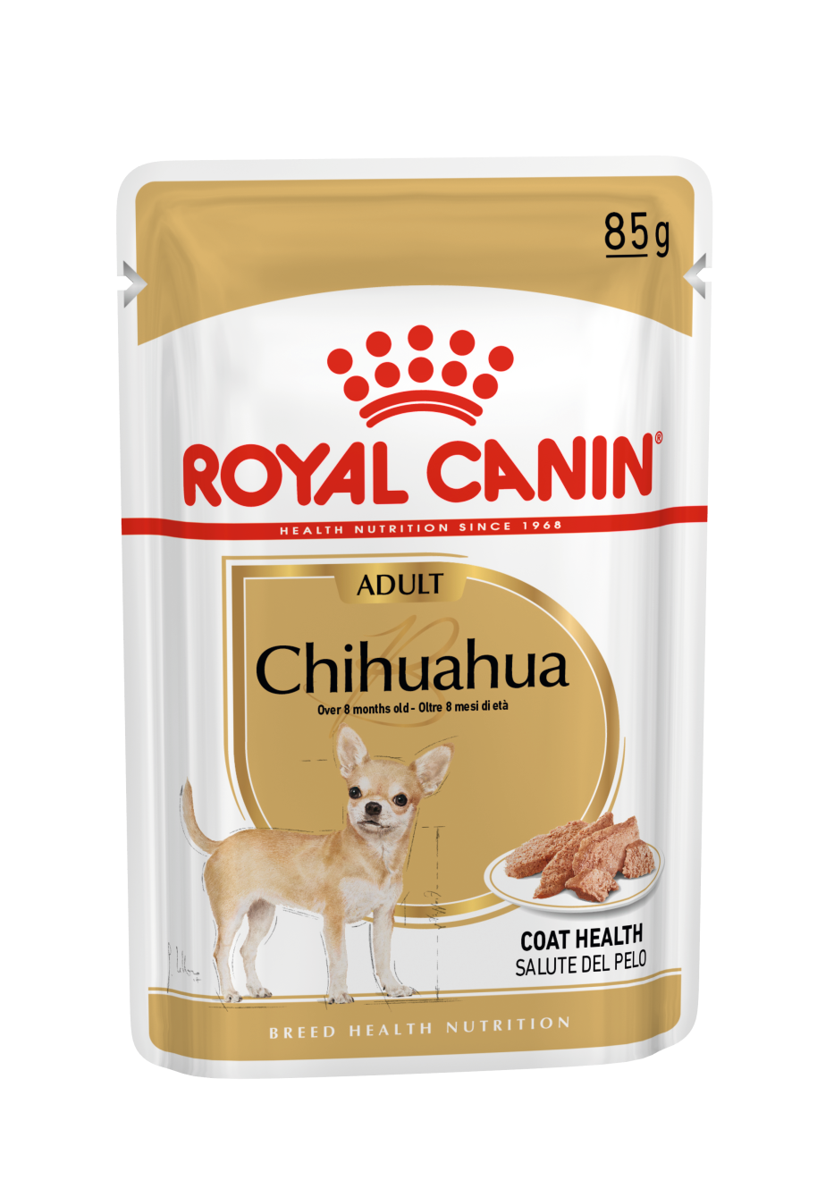 ROYAL CANIN Chihuahua Adult Wet Dog Food Pouches - 12 x 85g