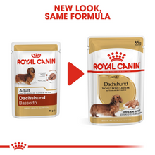 Load image into Gallery viewer, ROYAL CANIN Dachshund Adult Wet Dog Food Pouches - 12 x 85g

