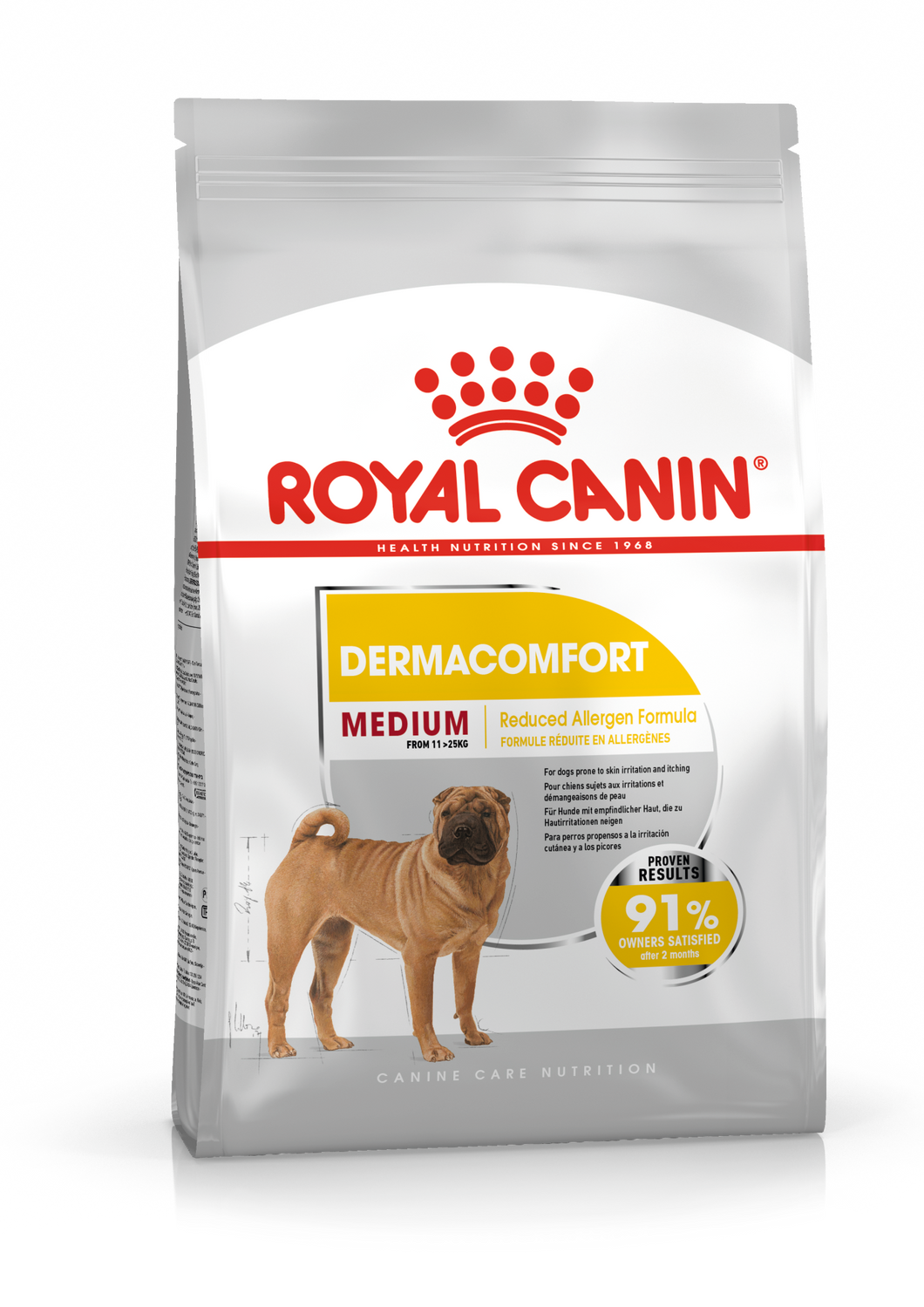 ROYAL CANIN Dermacomfort for Medium Dogs - 3kg or 12kg