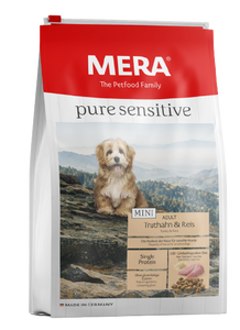 MeraDog Pure Sensitive Turkey & Rice Mini - 4 kg