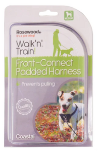 Rosewood  Front-Connect Padded Harness