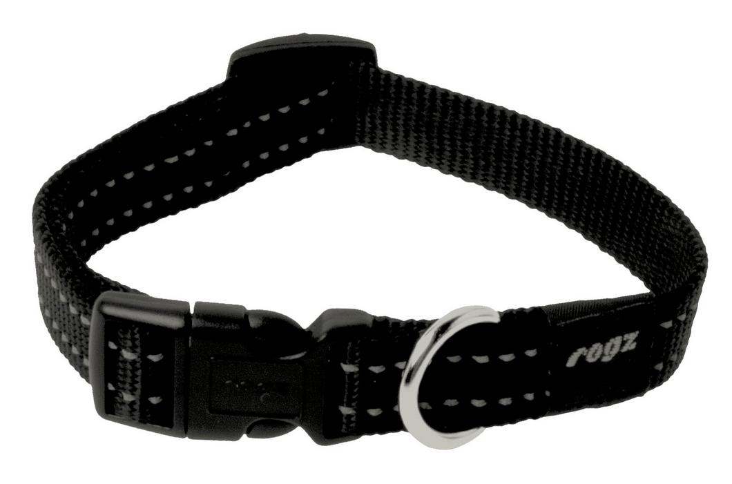 ROGZ Classic Medium Dog Collar 16mm (Reflective)
