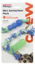 Load image into Gallery viewer, Mini Dental Chewit Pack of 3 Chew Toys (for Small Dogs &amp; Puppies)
