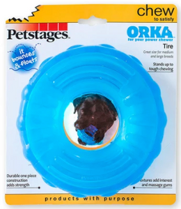 Orka Tyre & Treat Dispenser Dog Toy