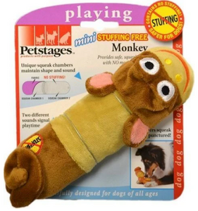 Lil Squeak Monkey Dog Toy