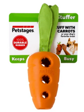 Load image into Gallery viewer, Carrot Stuffer Dog Toy &amp; Treat Dispenser - 17x14x6cm
