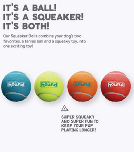 Squeaker Ballz, Pack of 2