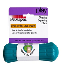 Load image into Gallery viewer, Sneaky Squeaky Dog Toy Stick
