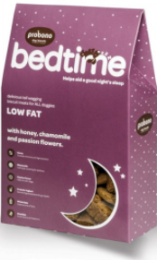 Probono Low Fat Bedtime Biscuit Treats for ALL Size Dogs 350g