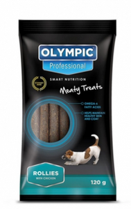 Olympic Professional Rollies Chicken Dog Treats