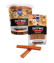 Load image into Gallery viewer, BAGS O&#39; WAGS: Montego Treats for Adult Dogs - Healthy Butternut Dental Chewies
