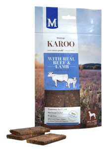 Montego Karoo Lavender-infused Tender Meat Bits with Real Beef and Lamb Dog Treats