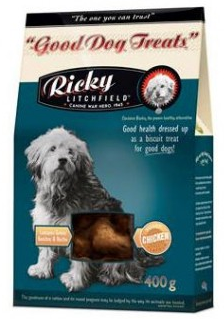 Ricky Litchfield Good Dog Biscuits - 400g box