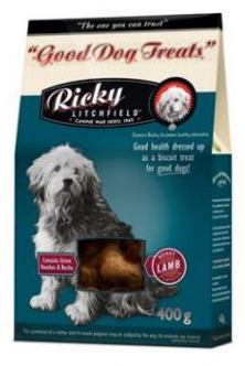 Ricky Litchfield Biscuits 400g - Lamb – Bizzibabs Scratch Patch