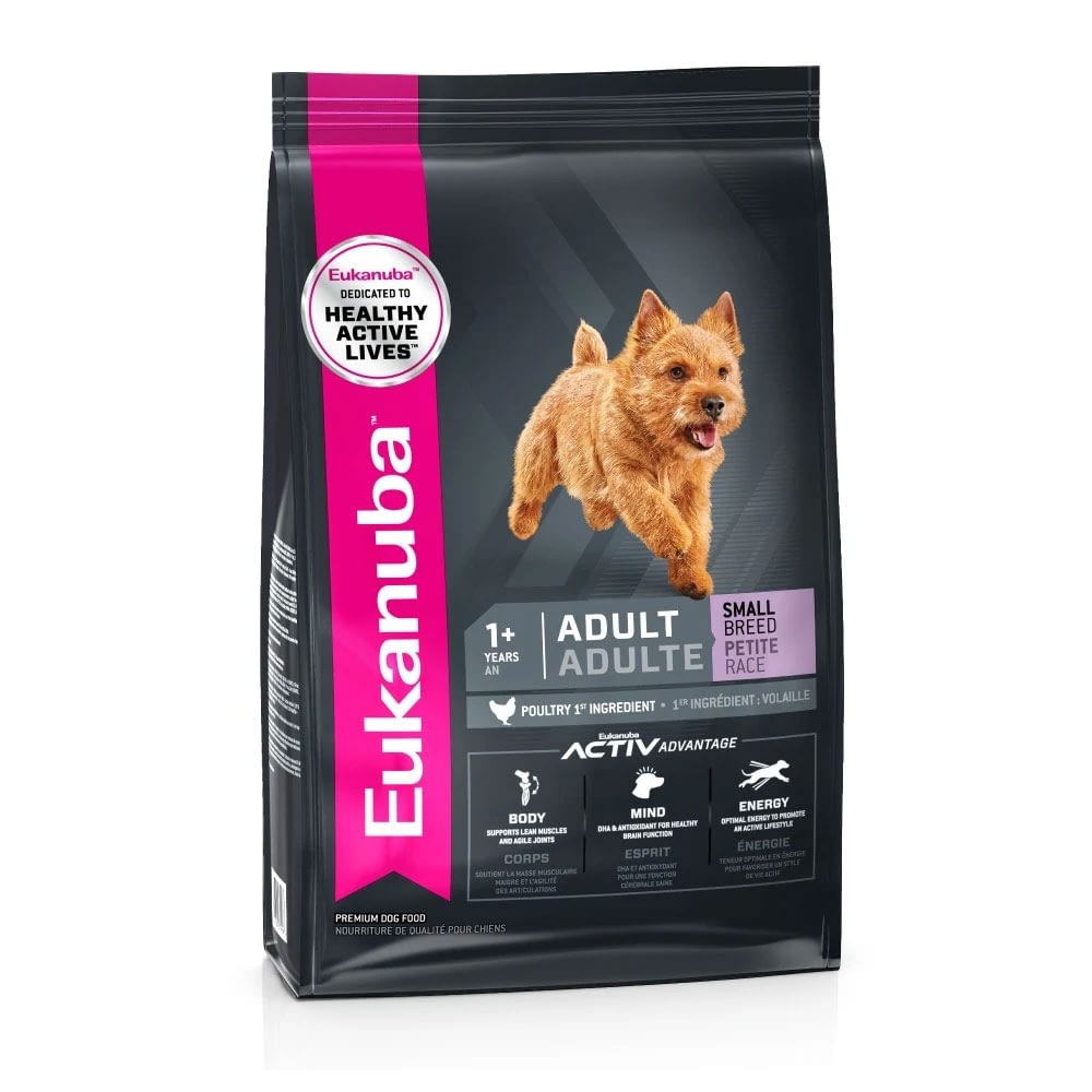 Eukanuba ADULT Small Breed Dog Food - 1kg, 3kg, 9kg, 15kg
