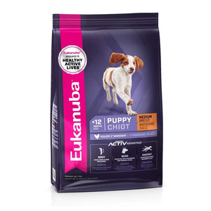 Eukanuba PUPPY Medium Breed Dog Food - Poultry