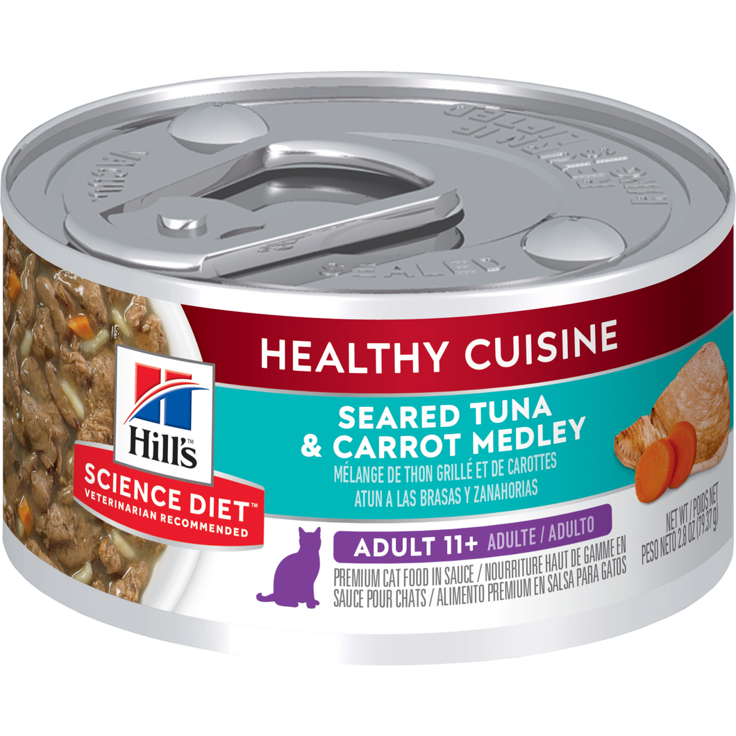HILL'S SCIENCE PLAN Adult Wet Cat Food Tuna & Carrot Flavour Can