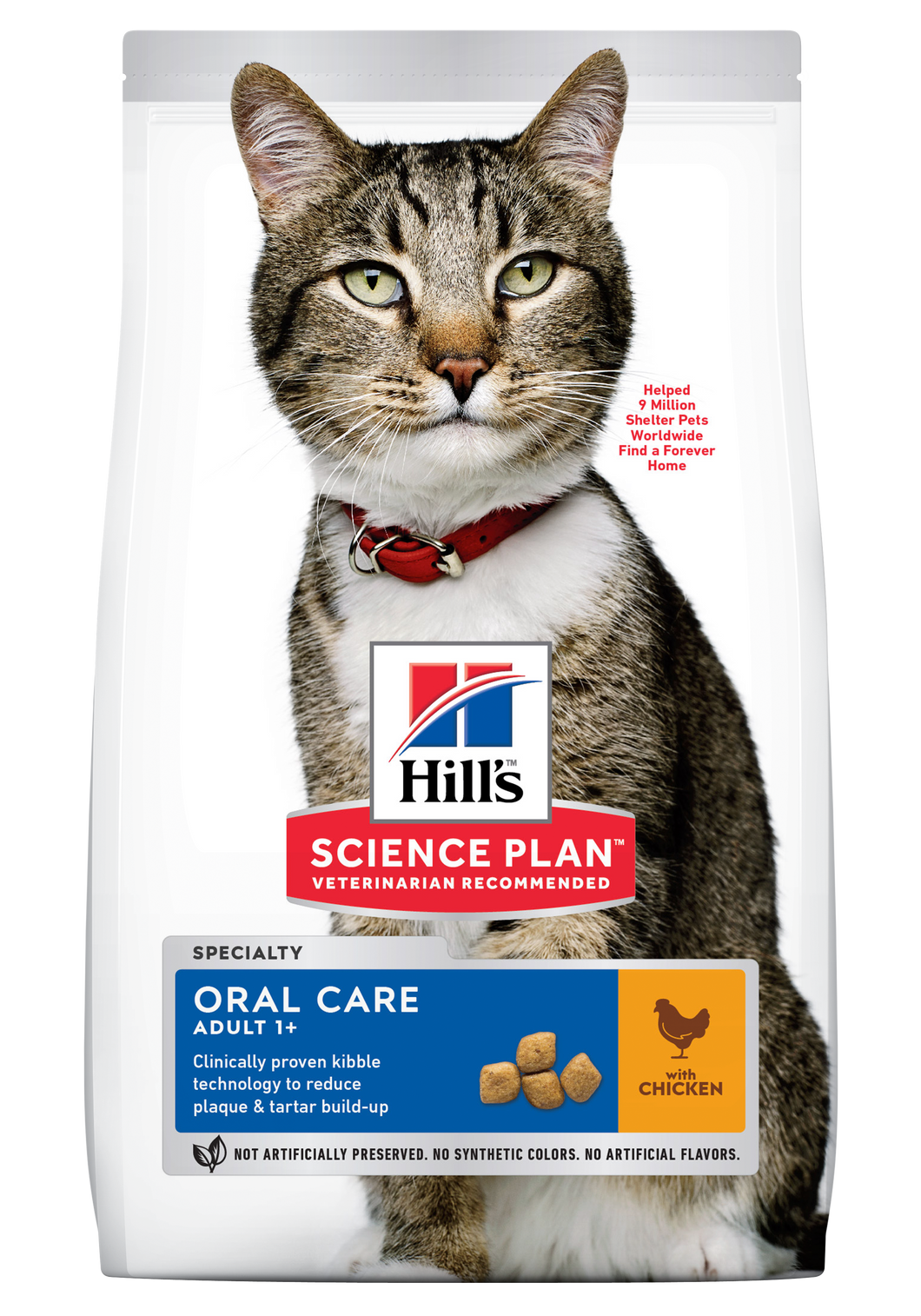 HILL'S SCIENCE PLAN Adult Oral Care Dry Cat Food Chicken Flavour