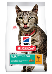 HILL'S SCIENCE PLAN Adult Perfect Weight Dry Cat Food Chicken Flavour
