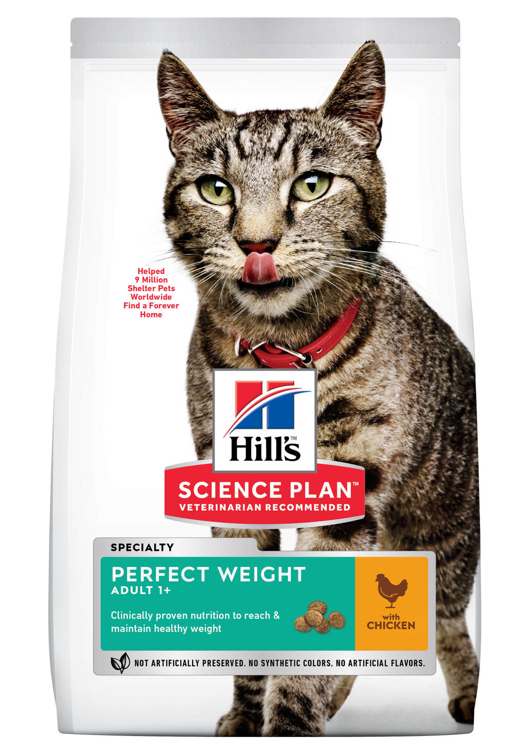 HILL'S SCIENCE PLAN Adult Perfect Weight Dry Cat Food Chicken Flavour