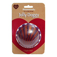 Load image into Gallery viewer, Jolly Doggy Giggle Dog Toy Ball - 9cm diameter

