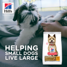 Load image into Gallery viewer, HILL&#39;S SCIENCE PLAN Adult Healthy Mobility Small &amp; Mini Dry Dog Food Chicken Flavour - 1.5kg or 6kg
