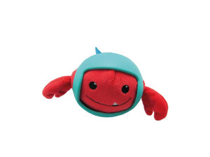 Plush Helmet Head Lobster Pawz to Clawz Dog Toy