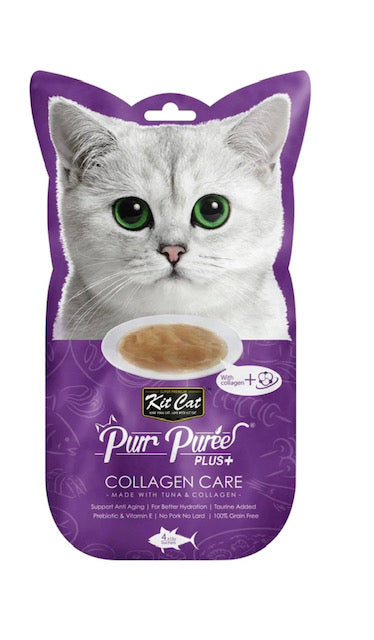 Purr Puree Plus+ Cat Treats - 32 sachets