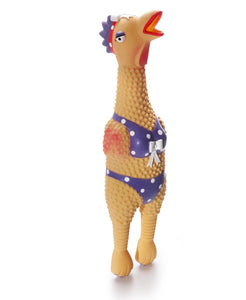 Squawker Natural Latex Dog Toy: Earl or Hendrietta