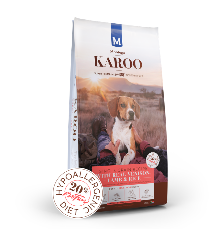Montego KAROO Adult All Breed Dog Food - Venison and Lamb