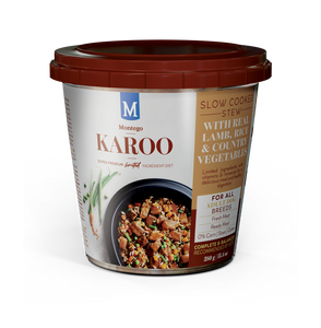 Montego KAROO Adult Dog Wet Food in Tubs - Lamb -12x380g