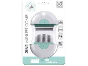 M-Pets Comb for Cats: 2-in-1 Mini