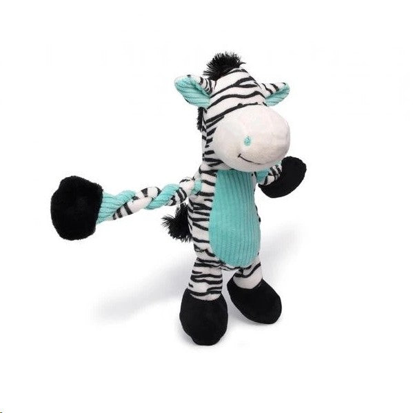 Pulleez Zebra with Action Packed Arms that Pull through