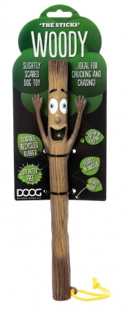 Doog Mr Woody Fetch Stick Dog Toy