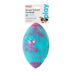 Grunt 'n Punt Football Dog Toy