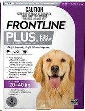 Load image into Gallery viewer, Frontline Plus for Dogs - I Pip or 3 Pip Pack
