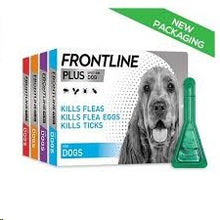 Load image into Gallery viewer, Frontline Plus for Dogs - I Pip or 3 Pip Pack
