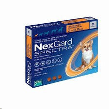 NexGard Spectra Chewable Tick & Flea Tablet - 3 Tablet Pack