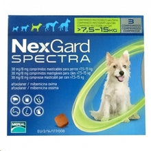 Load image into Gallery viewer, NexGard Spectra Chewable Tick &amp; Flea Tablet - 3 Tablet Pack
