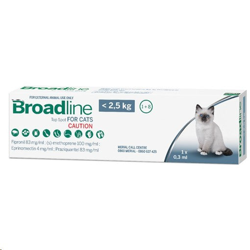 Broadline Top Spot for Cats - 1 Applicator