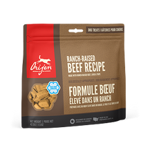 Load image into Gallery viewer, ORIJEN DOG TREATS:  Ranch-Raised Beef Freeze Dried Dog Treats 92g or 42.5g
