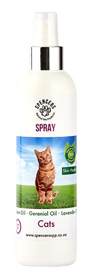 Spencers Natural Tick & Flea Repellent and Skin Healing Cat Spray