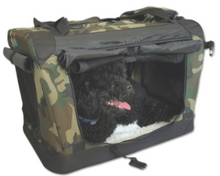 Load image into Gallery viewer, Cosmic Pets Collapsible Carrier with Privacy Curtains
