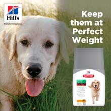 Load image into Gallery viewer, HILL&#39;S SCIENCE PLAN Adult Perfect Weight Large Breed Dry Dog Food Chicken Flavour
