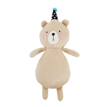 Load image into Gallery viewer, Chubleez Pippa Party Bear with a Hidden Squeaker - 36x18x10cm
