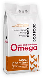 Omega Pet Foods Adult Premium Rich in CHICKEN 8kg & 20kg