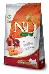 FARMINA N&D PUMPKIN GRAIN-FREE: Adult Dog Food for All Breeds Italian Free-Range Chicken and Pomegranate