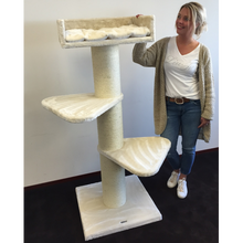 Load image into Gallery viewer, Royalty Light Cat Tree - Total Height 1550cm
