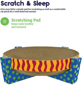 Scratch Snuggle & Rest Scratching Pad