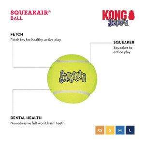 ROGZ Airdog Squeakair Tennis Ball
